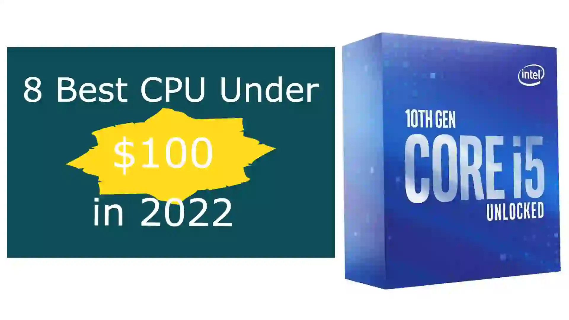 Best CPUs Under $100