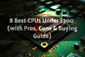 Best CPU Under $300 for Gaming (with Pros, Cons & Buying Guide)